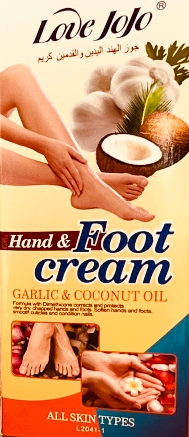 Crème mains et pieds